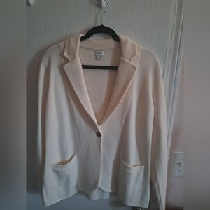 J.crew Women's Off-White Blazer